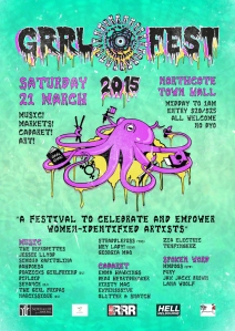 Grrl Fest Poster 2015